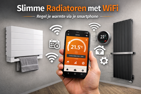 Slimme radiatoren met WiFi: warmte regelen via je telefoon
