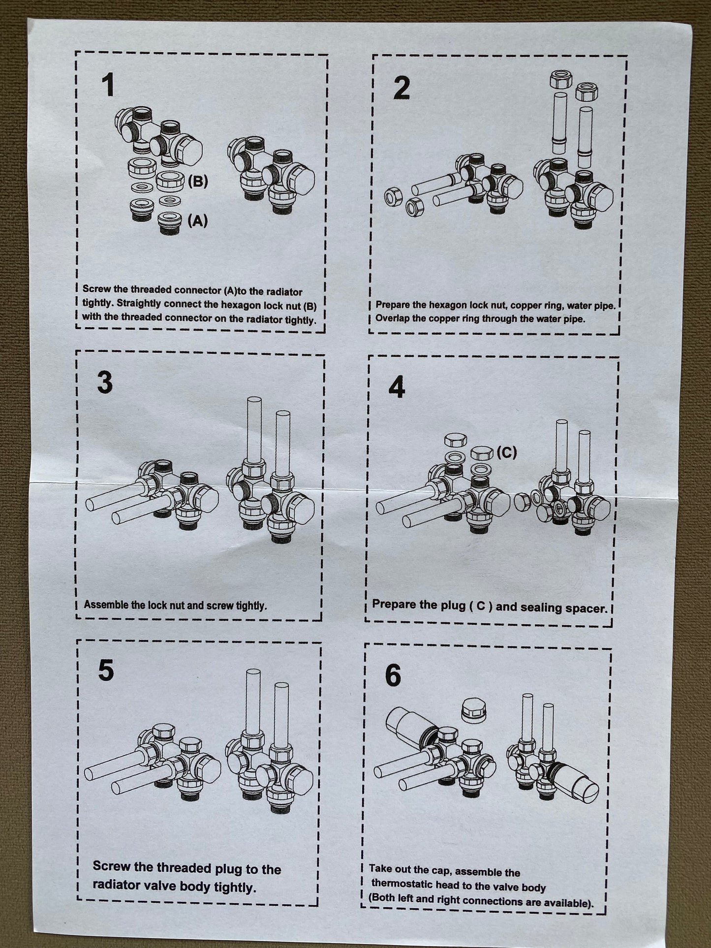 Raco Thermostatisch Design Onderblok RVS